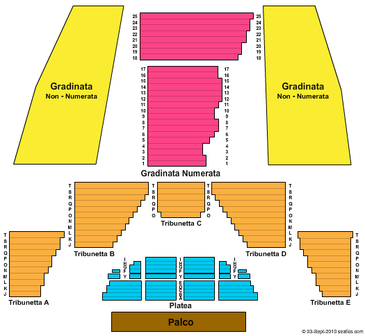 Teatro Antico Di Taormina Seating Chart